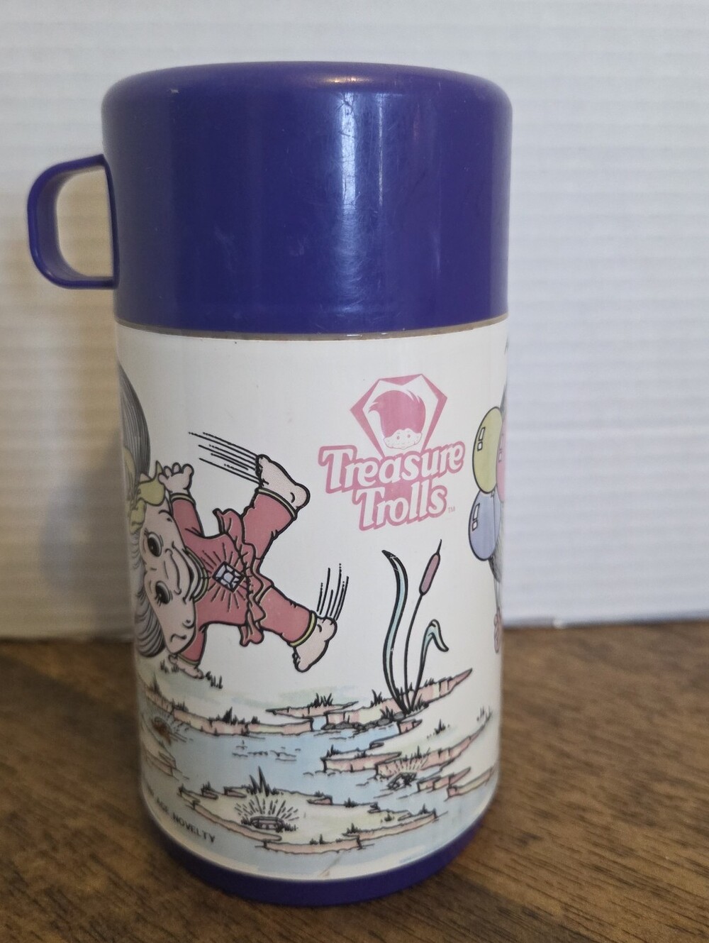 Vintage 1992 Treasure Trolls Alladdin Thermos